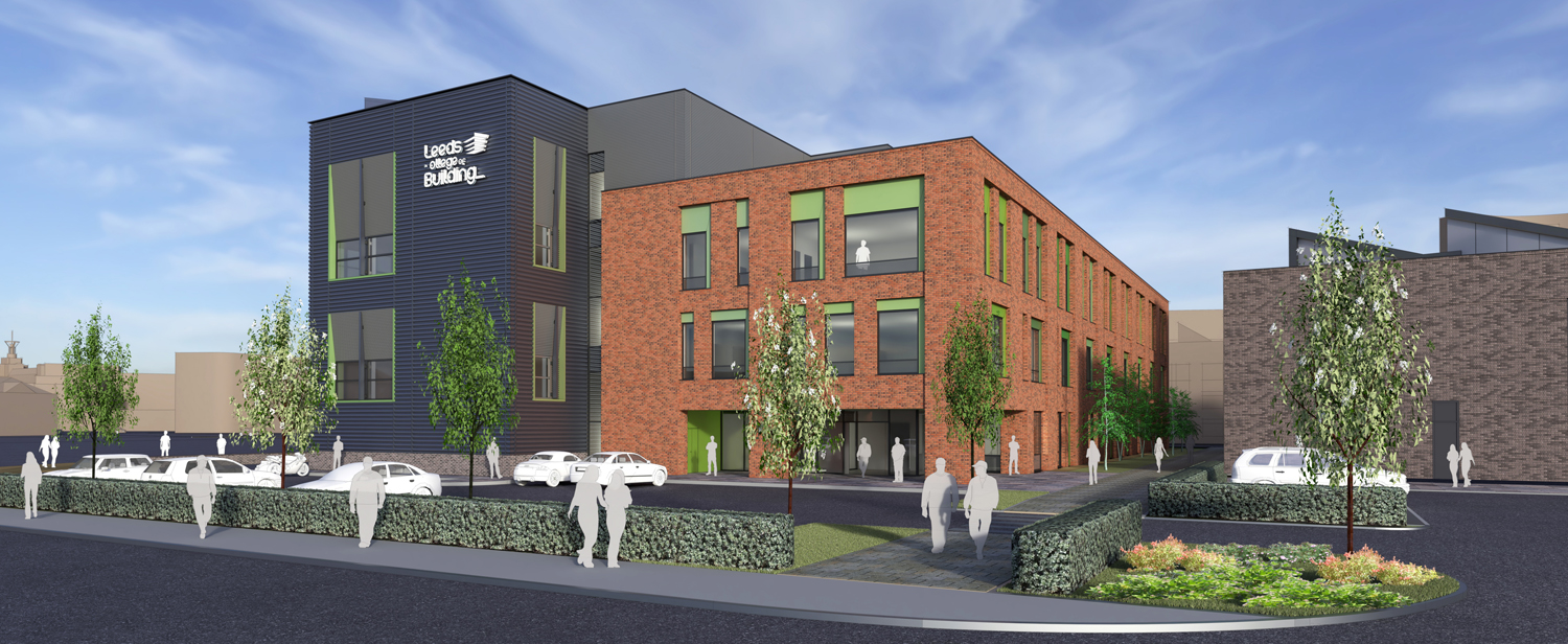 Leeds College of Building phase 2 visual