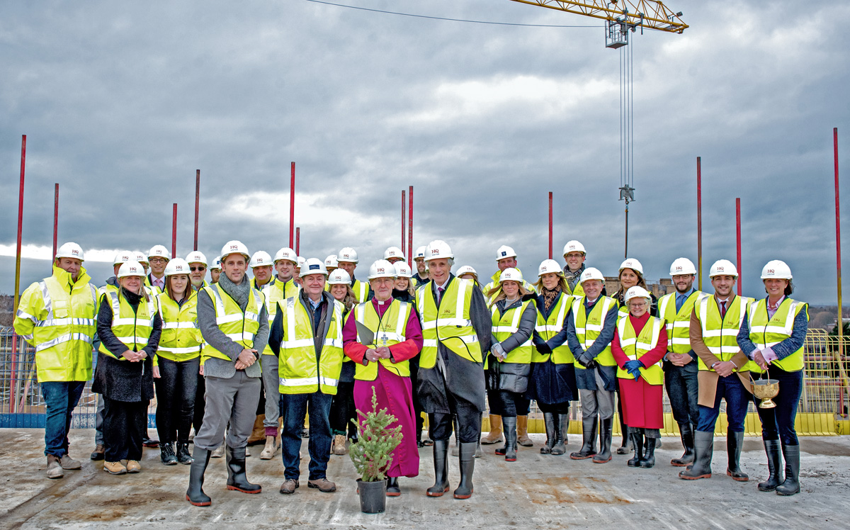 hudson quarter topping out