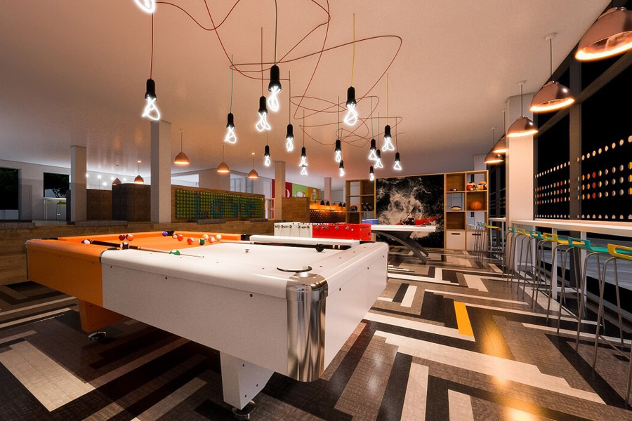 ViBe games area